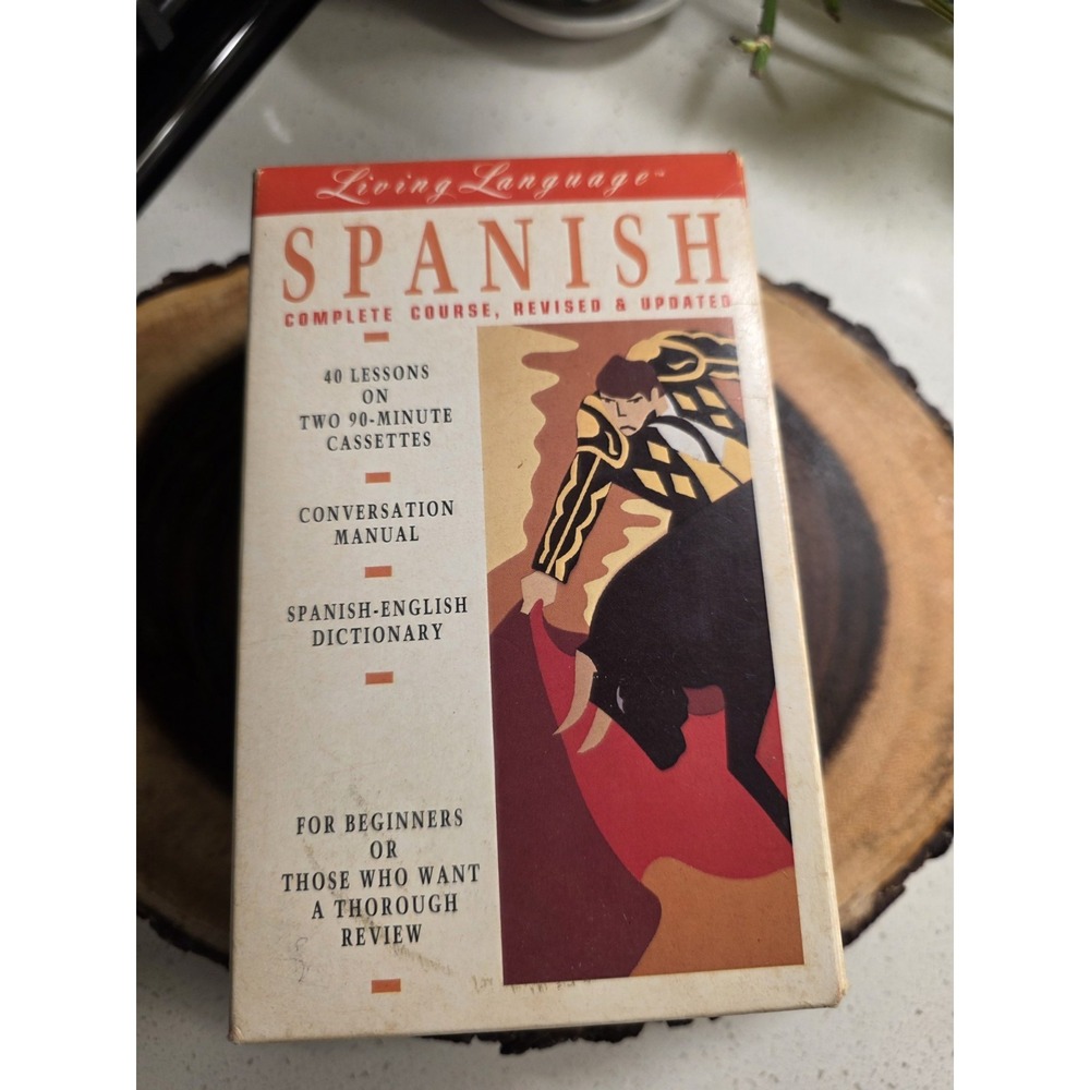 Living Language Spanish Complete Course‎ Revised & Updated - 2 Cassettes Manual